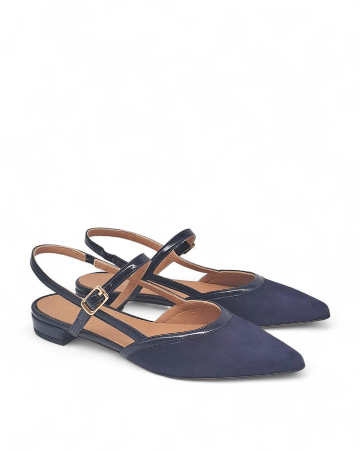 ChiMar Rafia Slingback Beige/Black