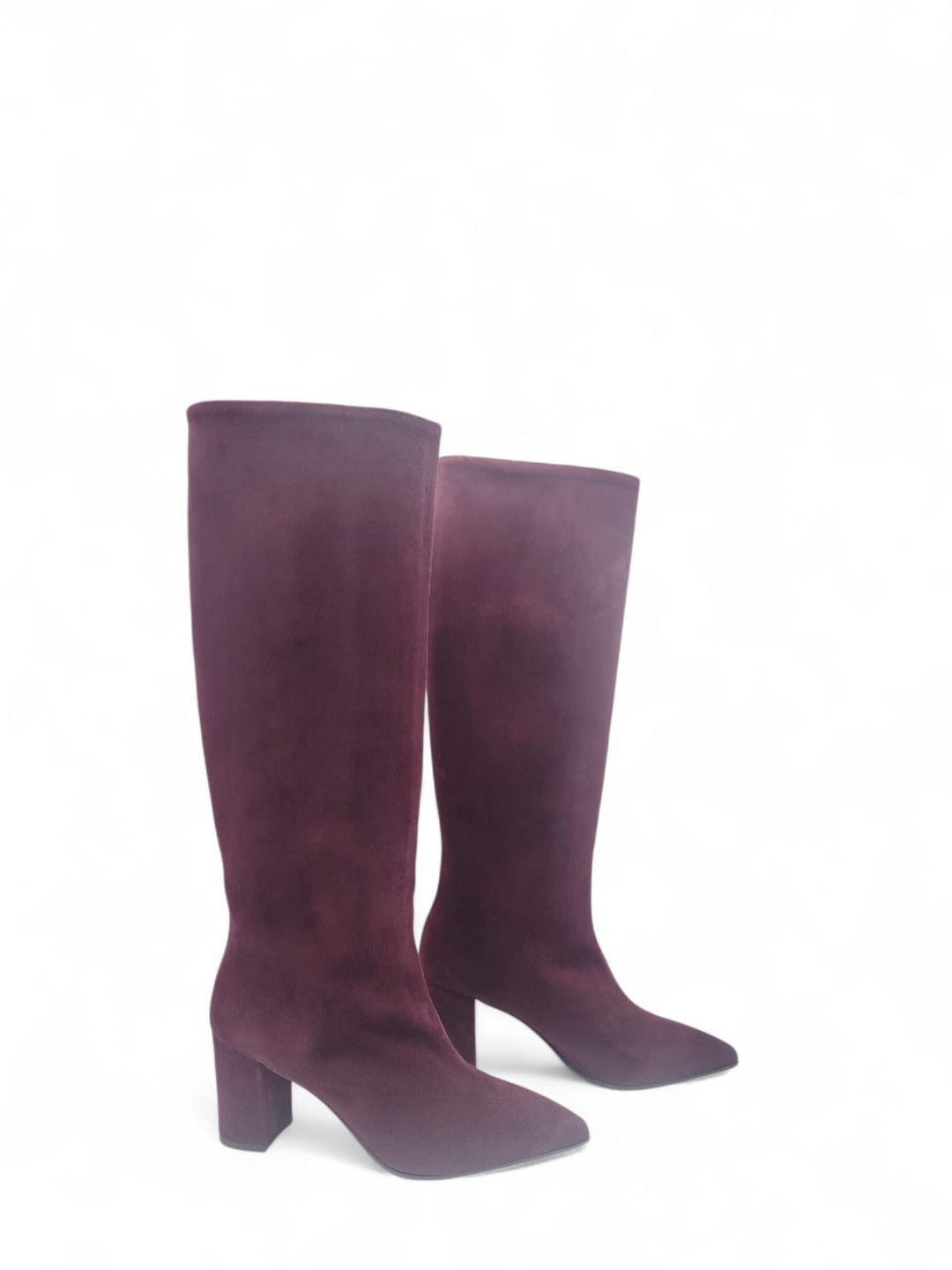 Stivali tubolare Nizza Camoscio Vino