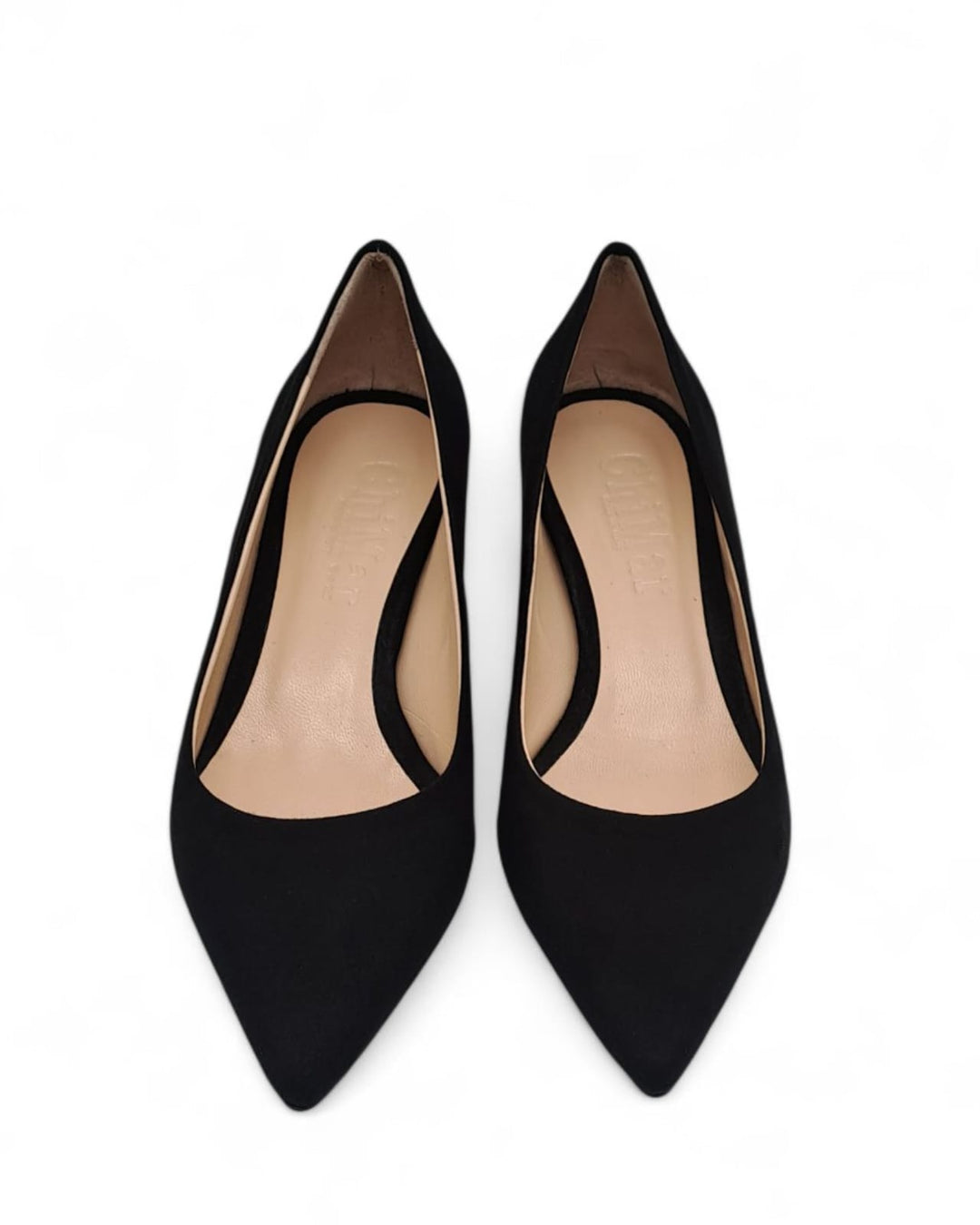 Décolleté Lara Camoscio  Nero