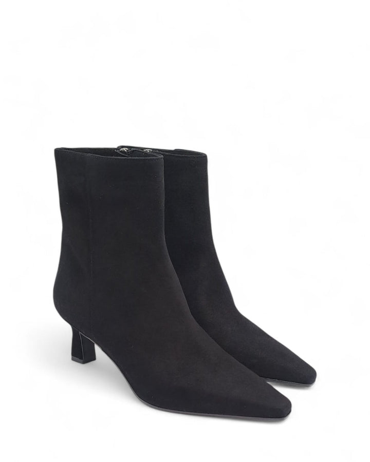 Tronchetto Ginevra Sacchetto  Camoscio Nero