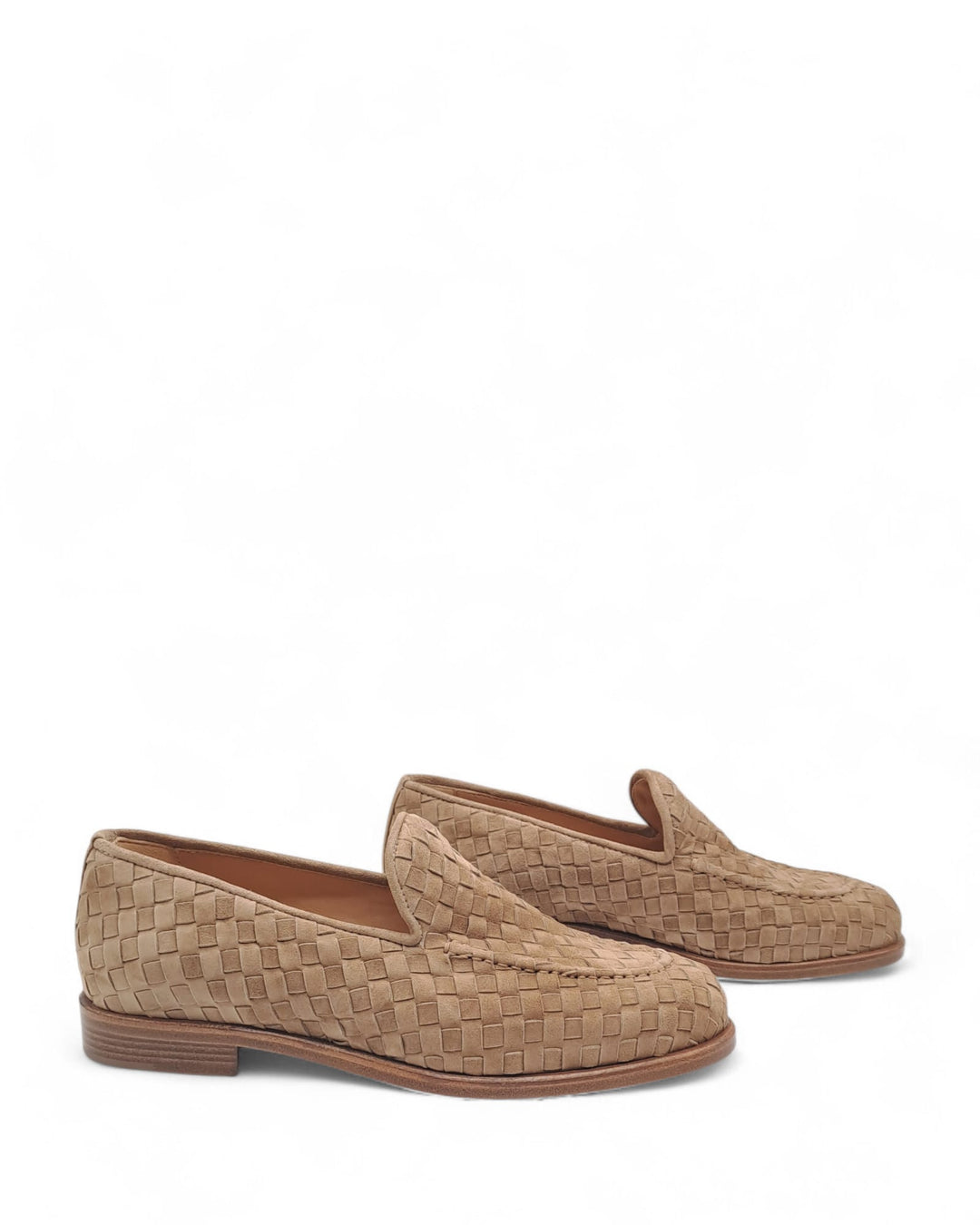 Mocassino Intreccio  Camoscio Cest