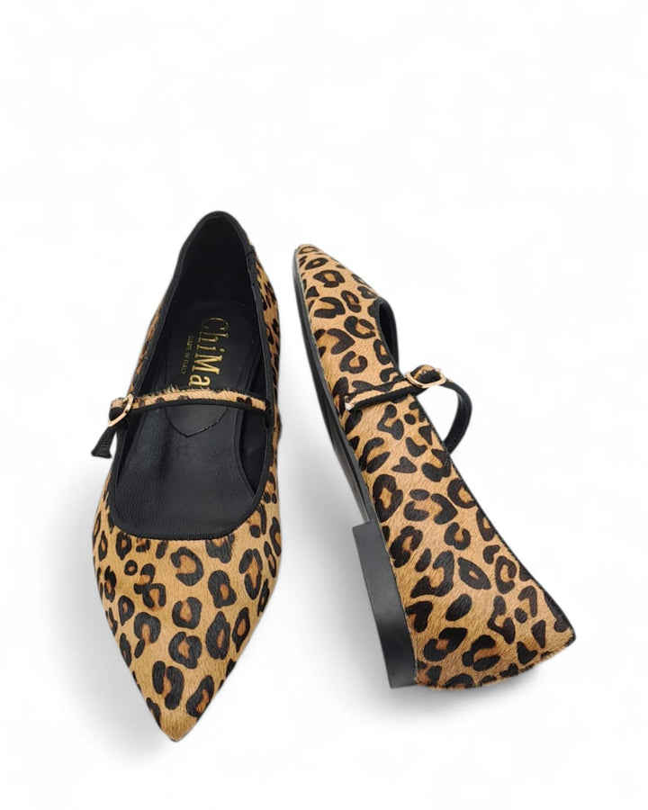 Mary Jane Madrid Cavallino Leopard