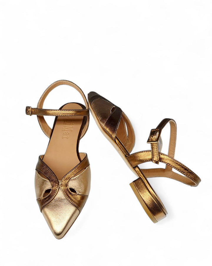 Slingback Eris Nappa Nude