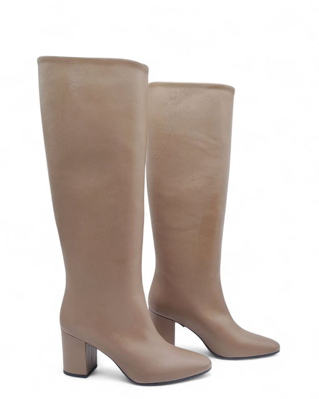 Stivali tubolare Parigi Nappa Visone