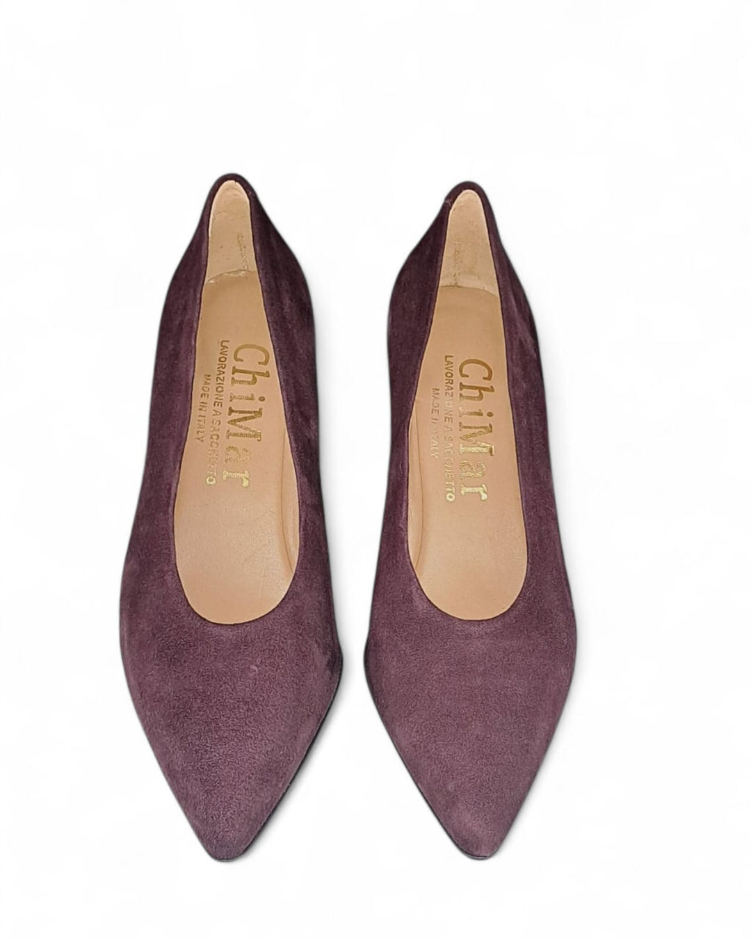 Décolleté Sacchetto Adele Camoscio  Vino