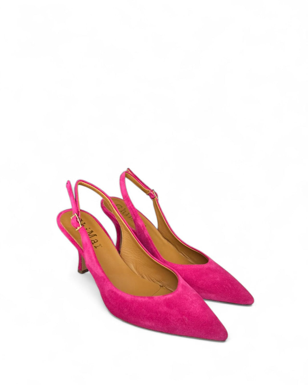 Slingback Vera Camoscio Fucsia