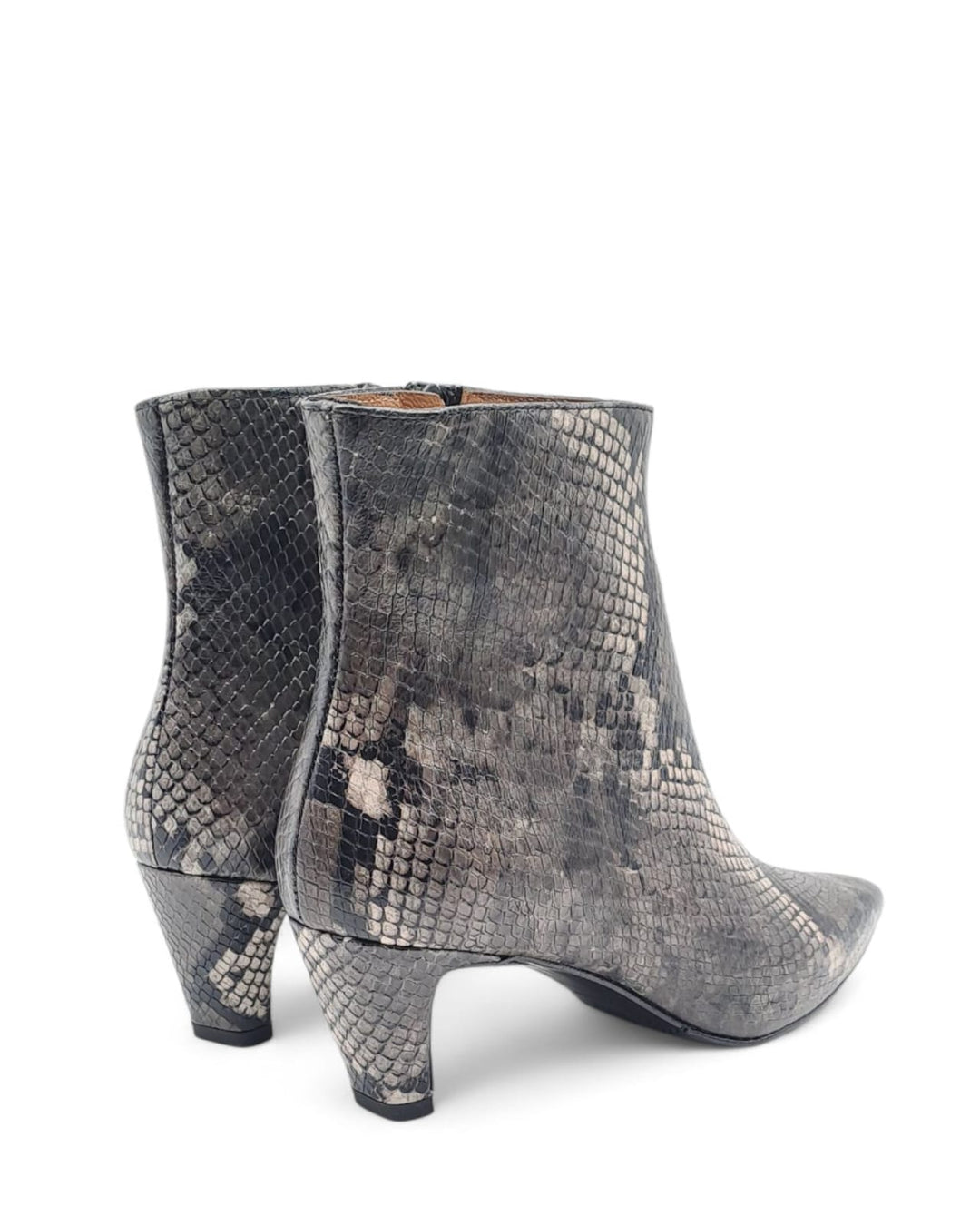 Tronchetto  Letizia Pitone Grey