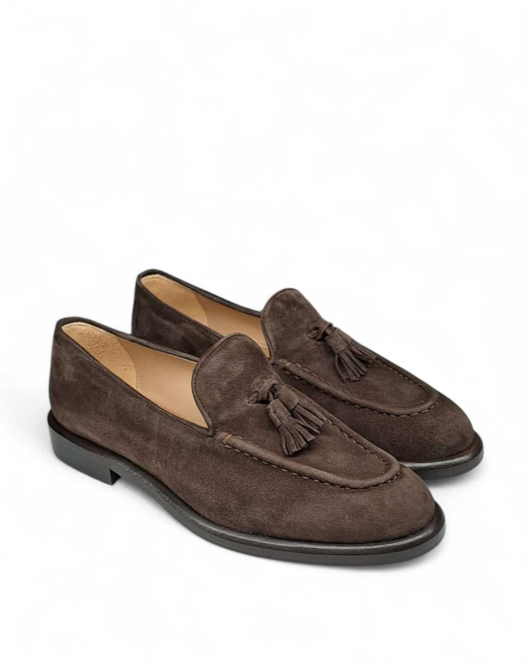 Mocassino Paris Nappine  Camoscio  Testa di Moro