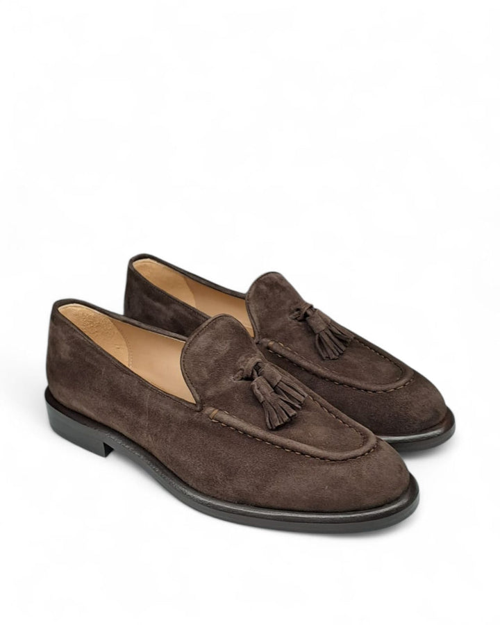 Mocassino Paris Nappine  Camoscio  Testa di Moro