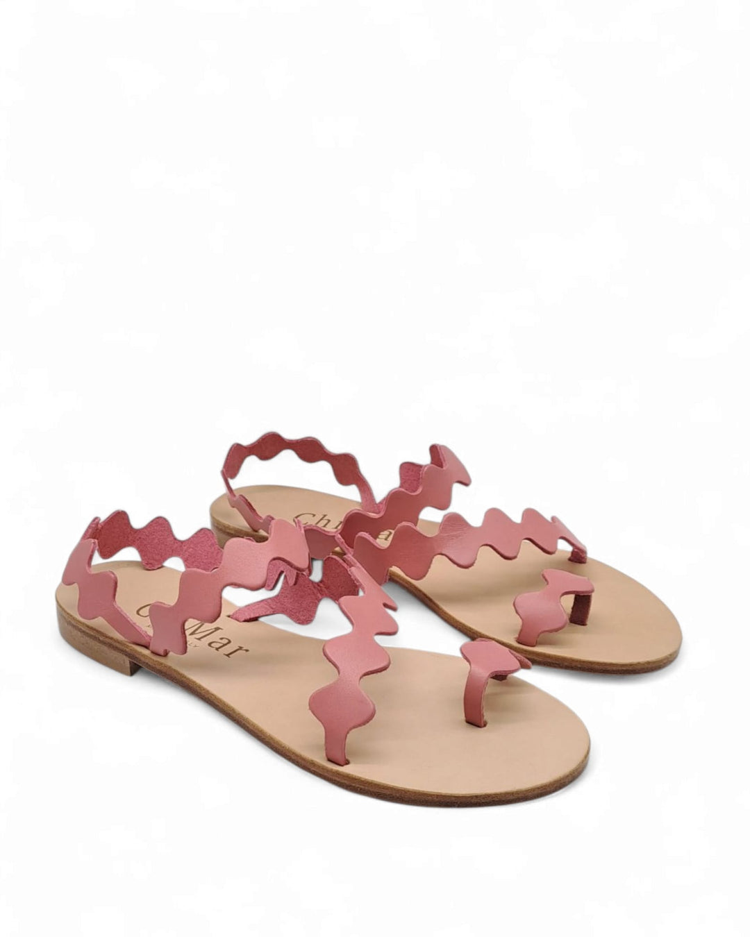 Sandalo Onda Vacchetta Rosa