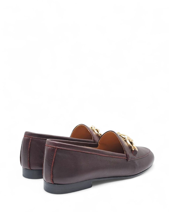 Mocassino Clarissa Pelle Vino