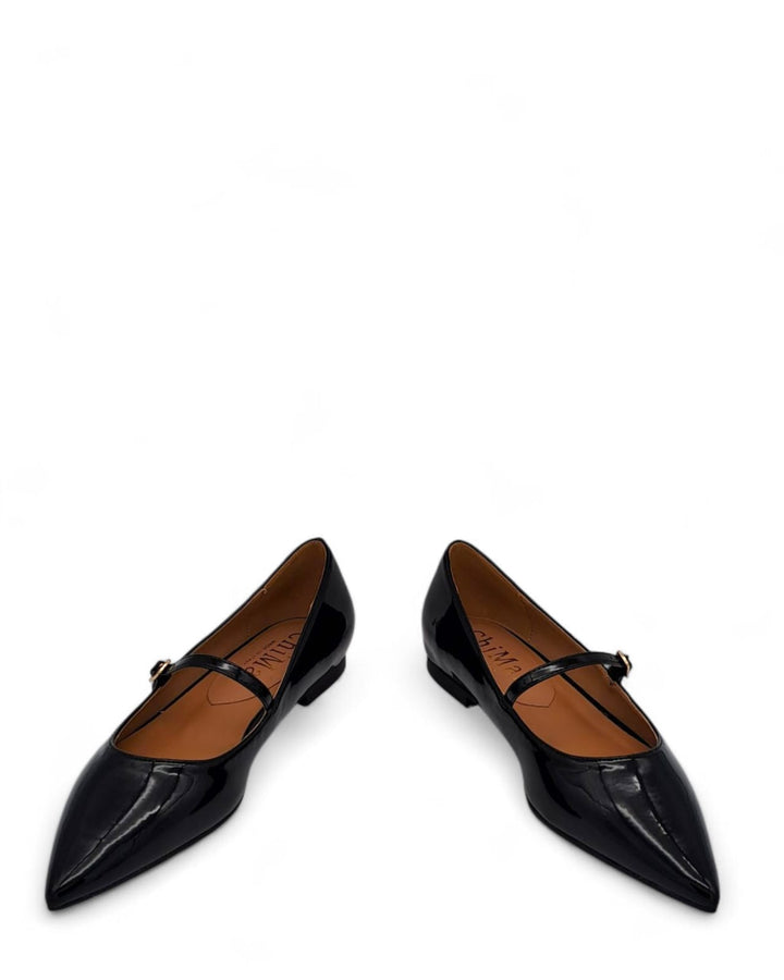 Mary Jane Madrid Vernice Nero