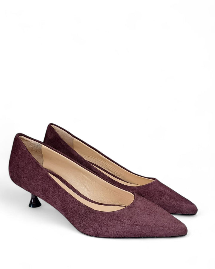 Décolleté Lara Camoscio  Vino