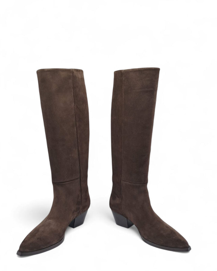 Stivali Luna Crosta Testa di Moro