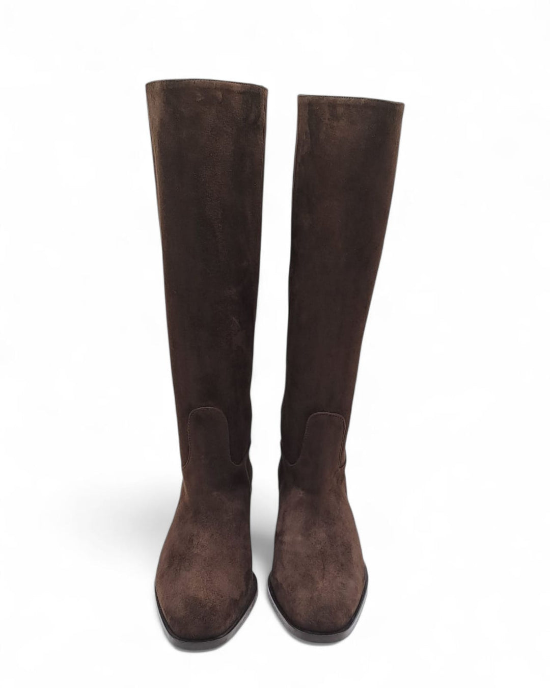 Stivali Chloe Camoscio Testa Di Moro