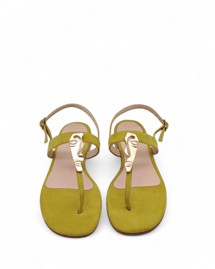 Ravello Nappa Sandal Nude