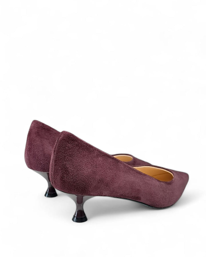 Décolleté Lara Camoscio  Vino