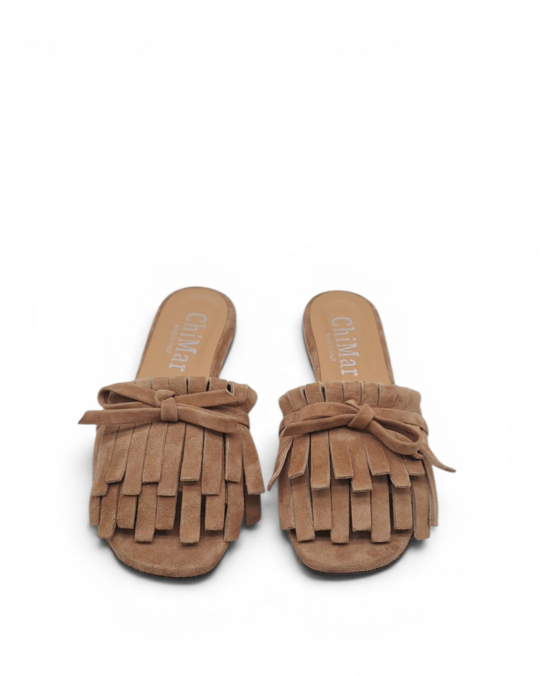 Suede Leather Fringe Sandal