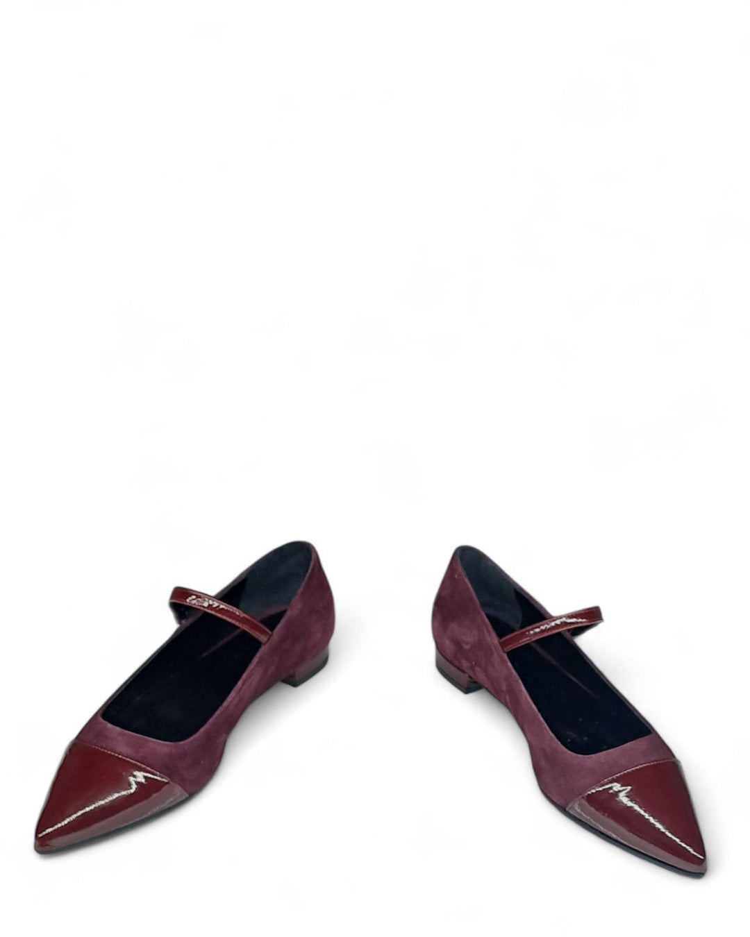 Ballerina Fatima  Camoscio Vino