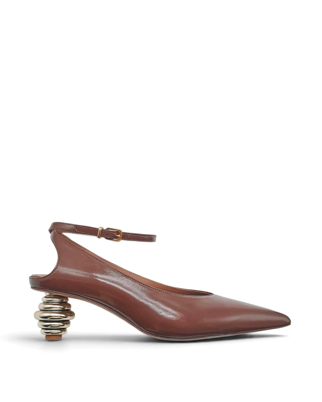Slingback Flora  Naplak Cacao