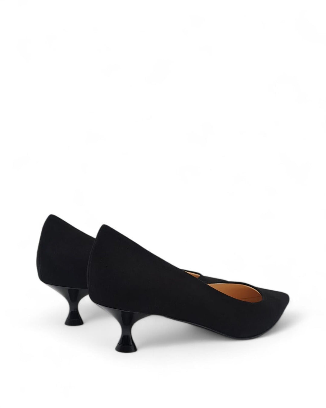 Décolleté Lara Camoscio  Nero