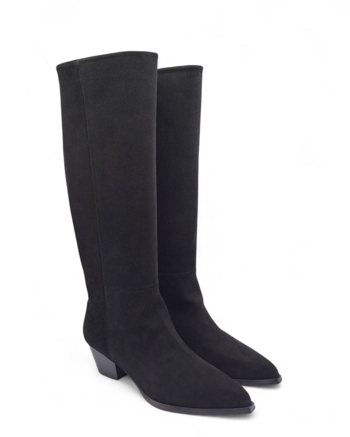 Stivali Luna Crosta Nero