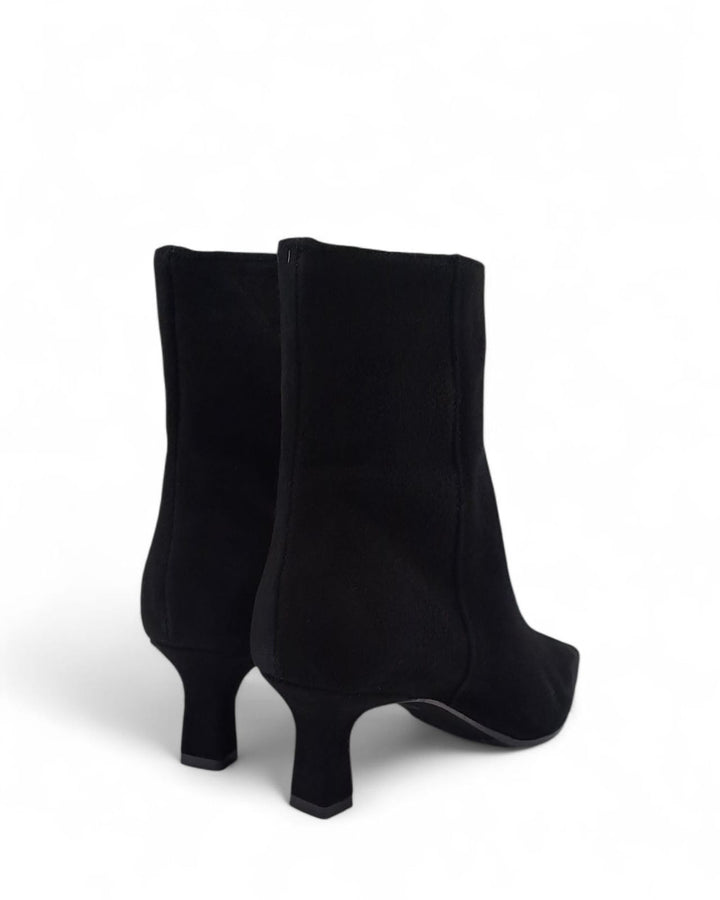 Tronchetto Ginevra Sacchetto  Camoscio Nero