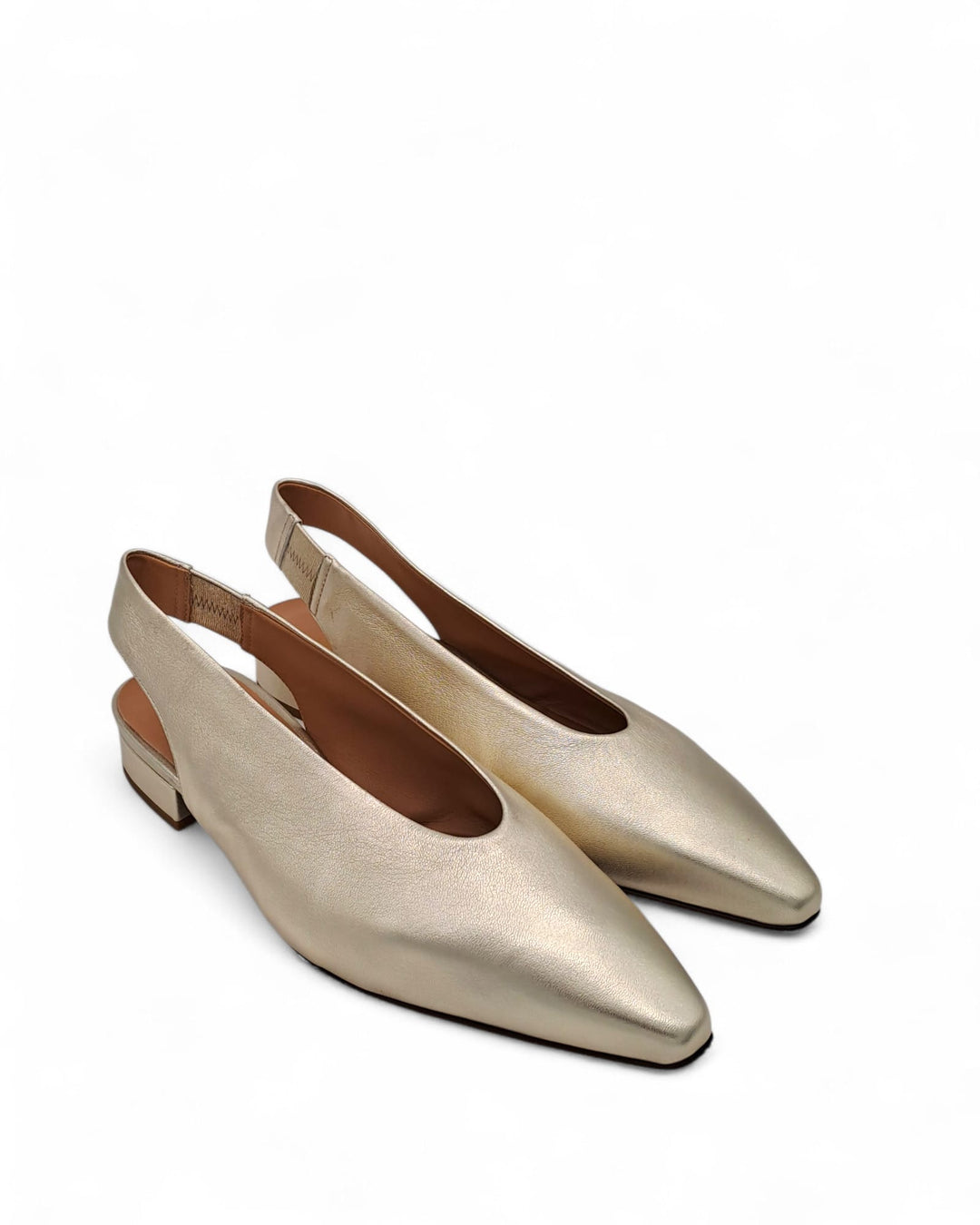 Slingback  Claudia Wash Platino