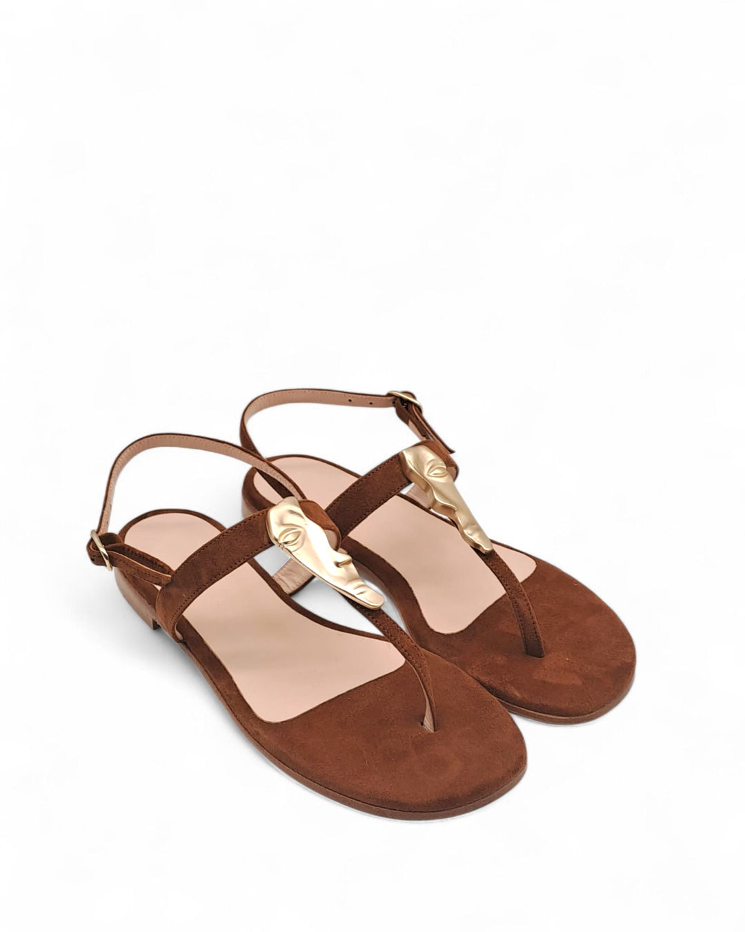 Ravello Nappa Sandal Nude