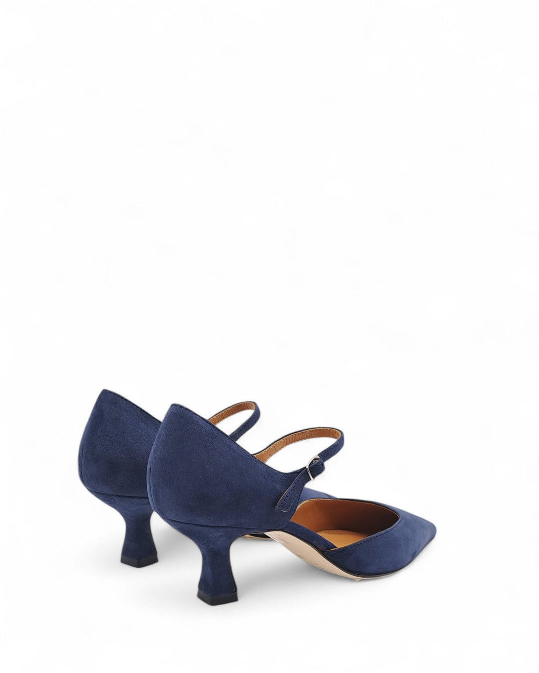 Décolleté Milano Camoscio Blu