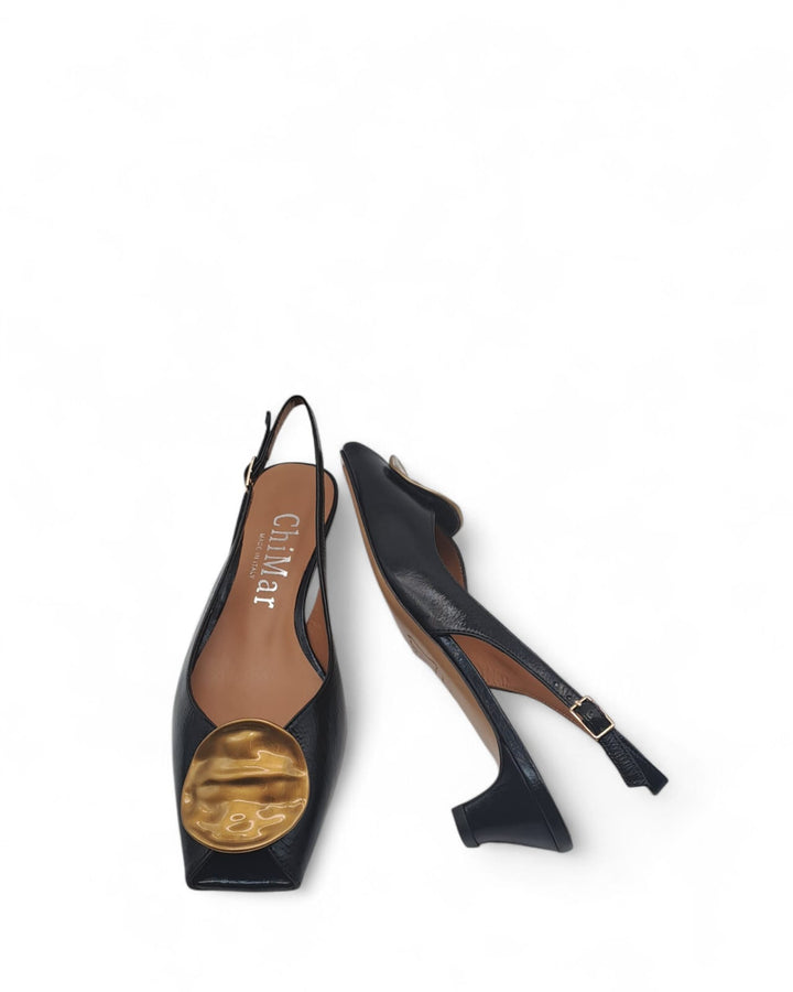 Fiorella Bohemia Black Sabot