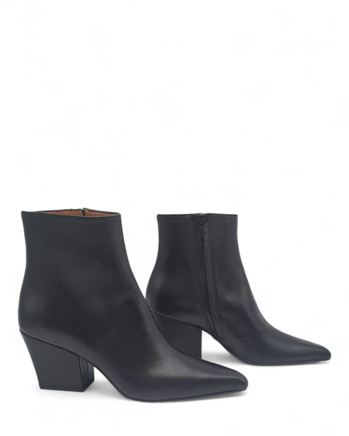 Tronchetto  Greta Pelle Nero