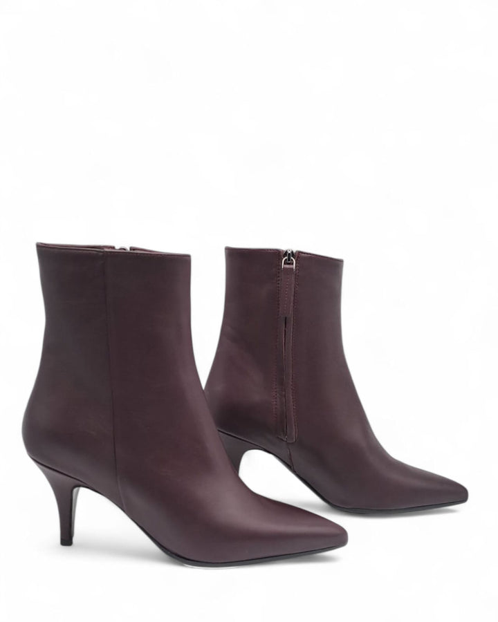 Tronchetto Roma Pelle Vino