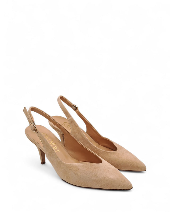 Slingback  Rebecca Camoscio Legno