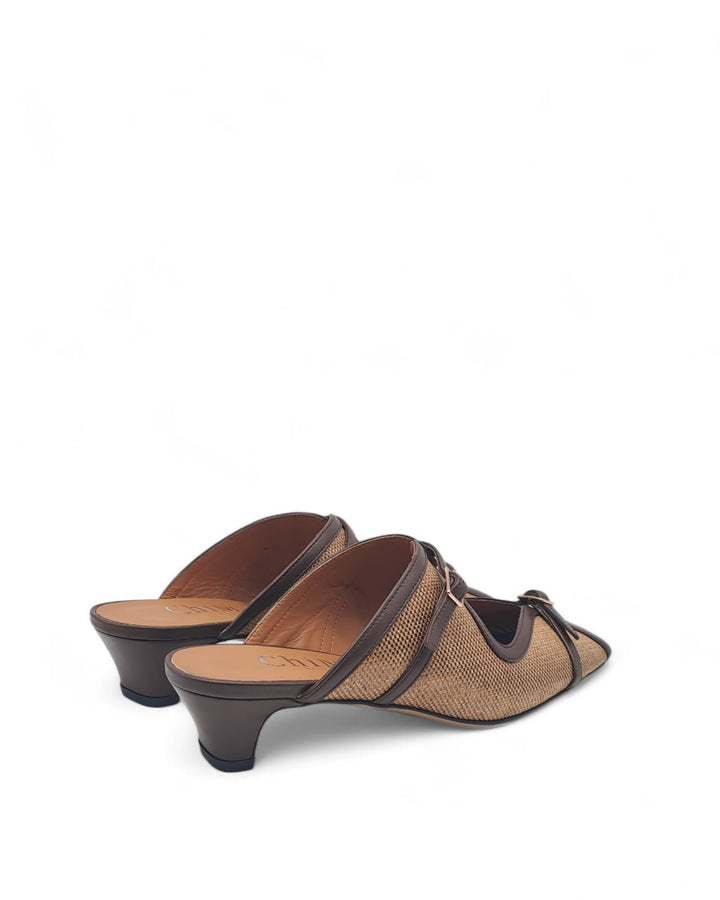 Sabot  Elodie Rafia Vintage " 6056"