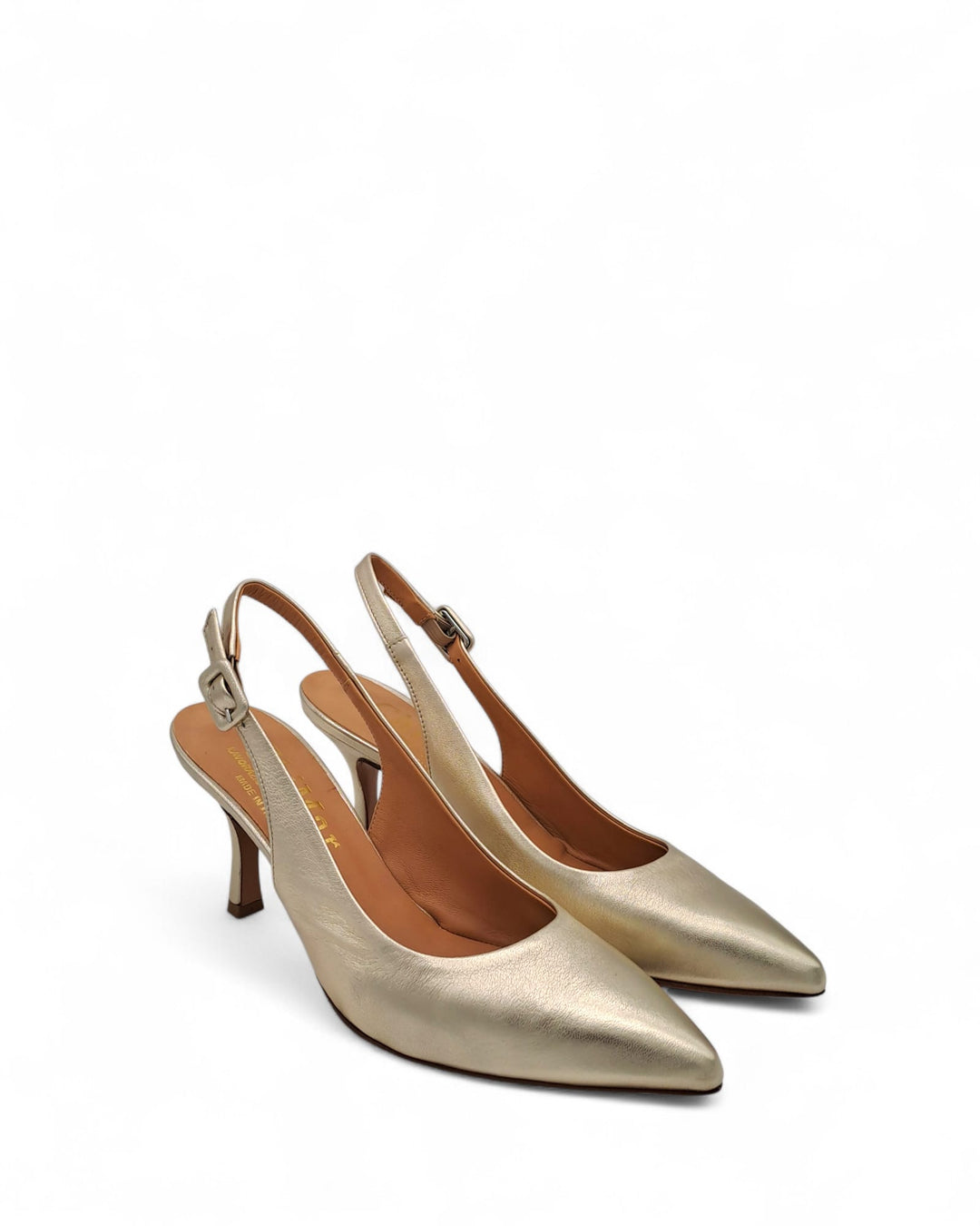 Slingback Diletta Wash Platino T7,5