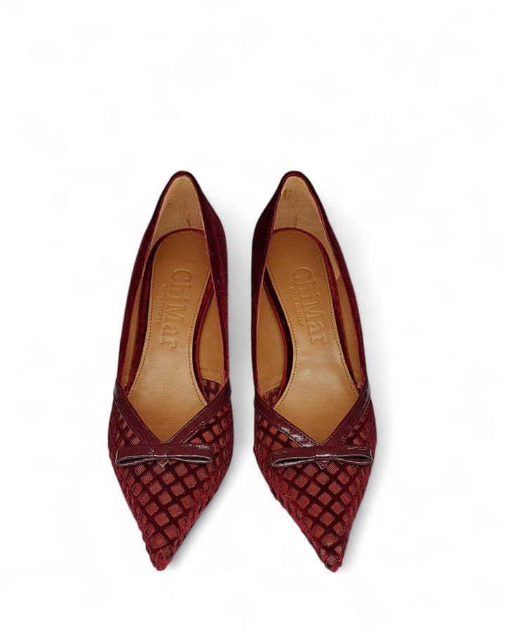 Décolleté Palermo  Velluto  Bordeaux