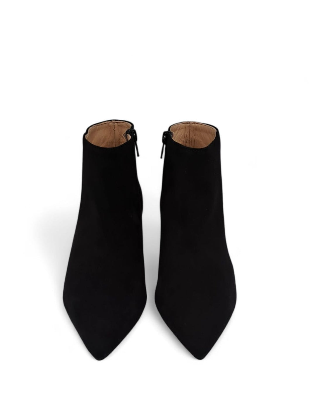 Tronchetto Elisa Camoscio  Nero