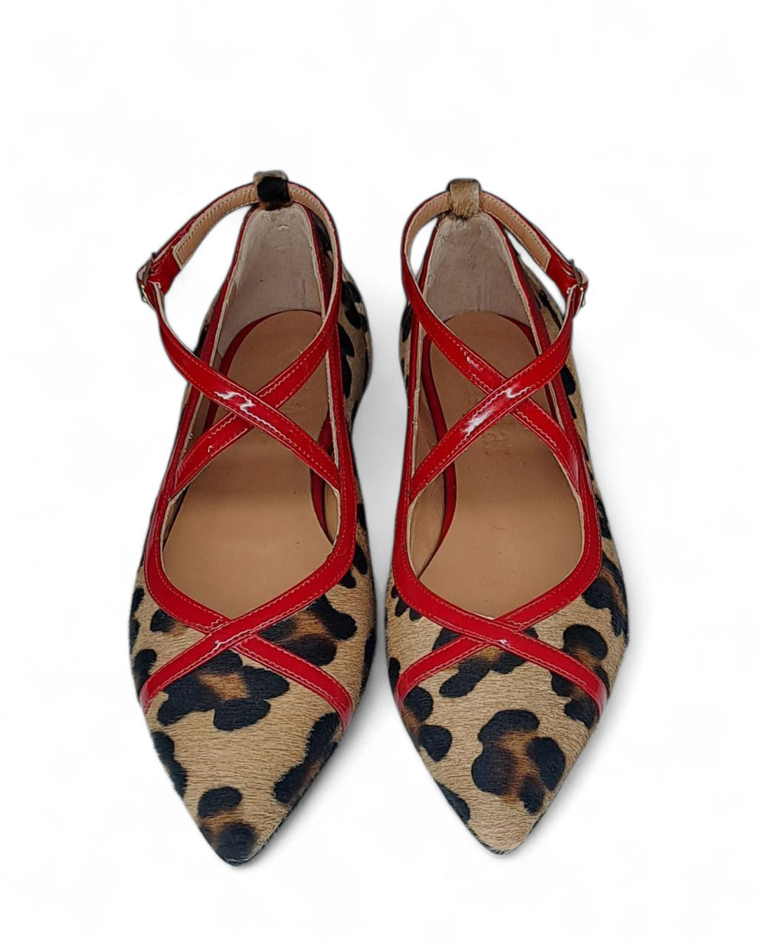 Ballerina  Cortina  Cavallino Leopard / Rosso