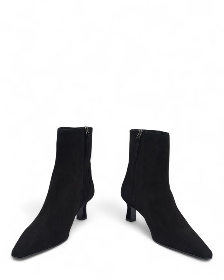 Tronchetto Ginevra Sacchetto  Camoscio Nero