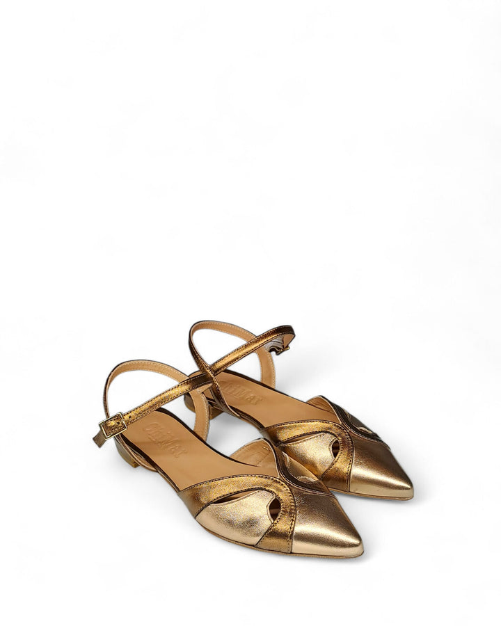 Slingback Eris Nappa Nude