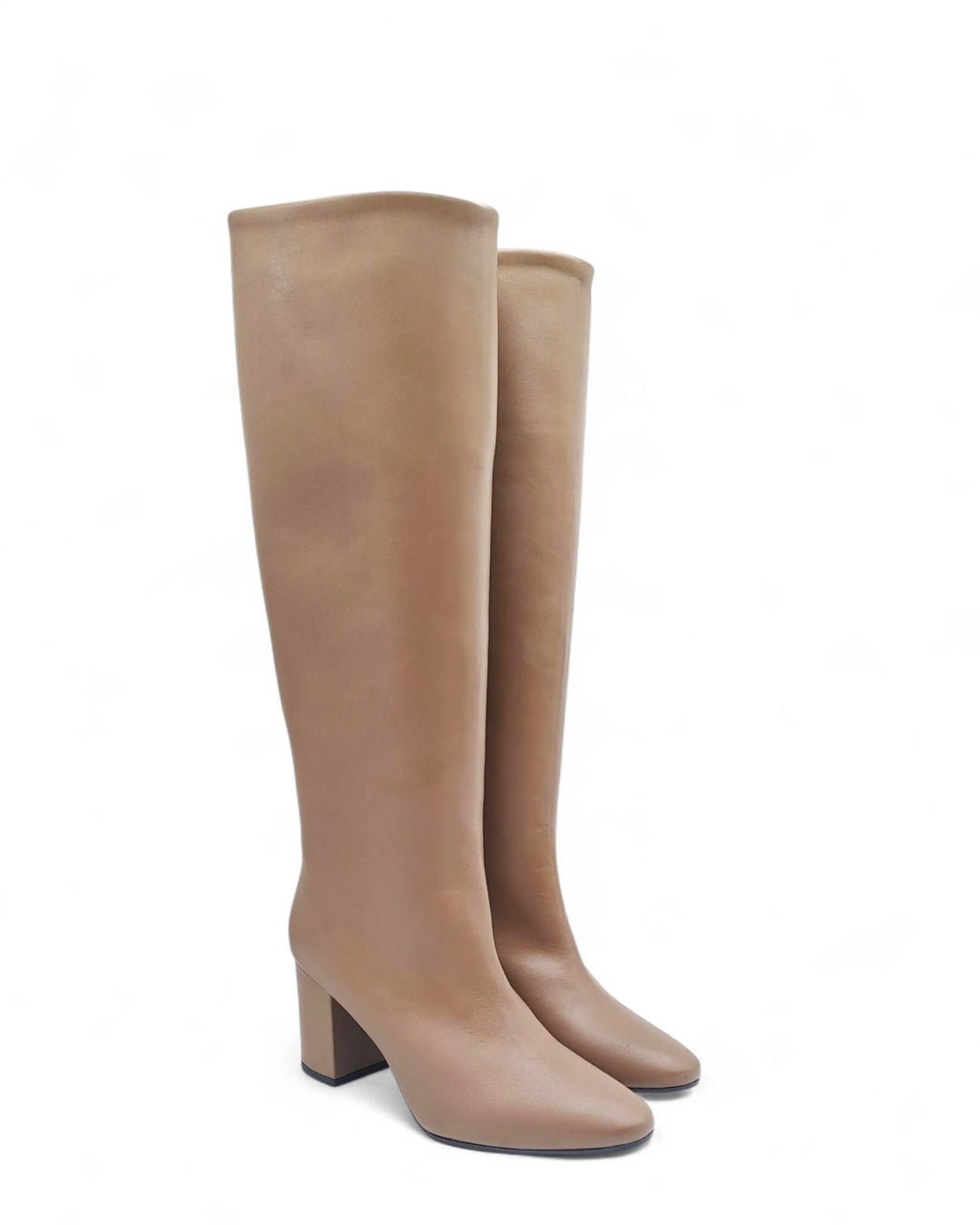 Stivali tubolare Parigi Nappa Visone