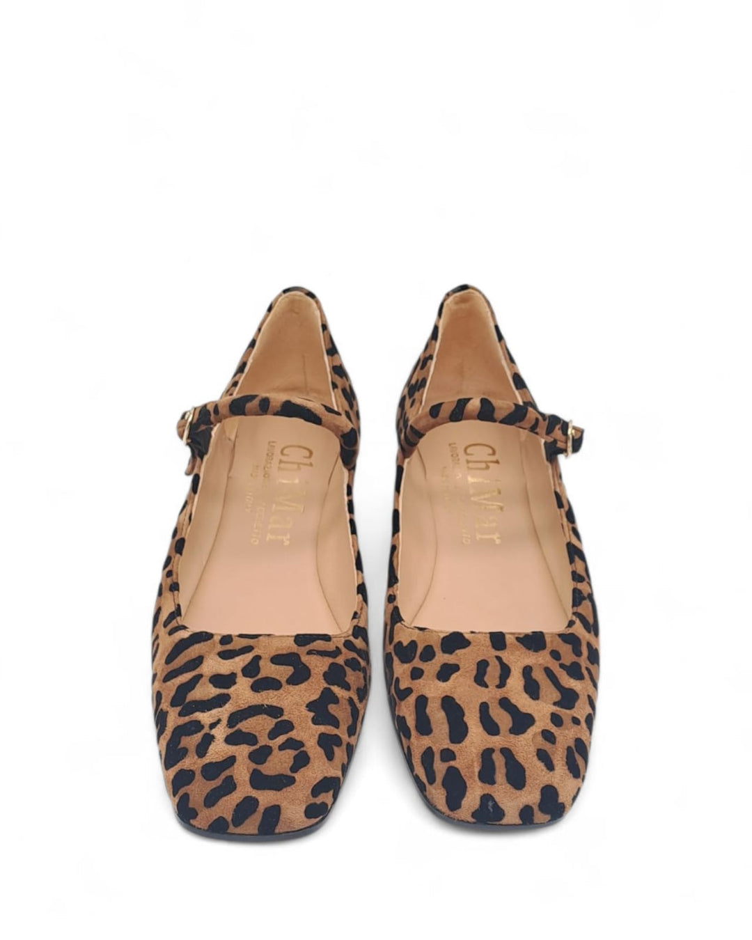 Ballerina Clara Camoscio Floccato Brandy