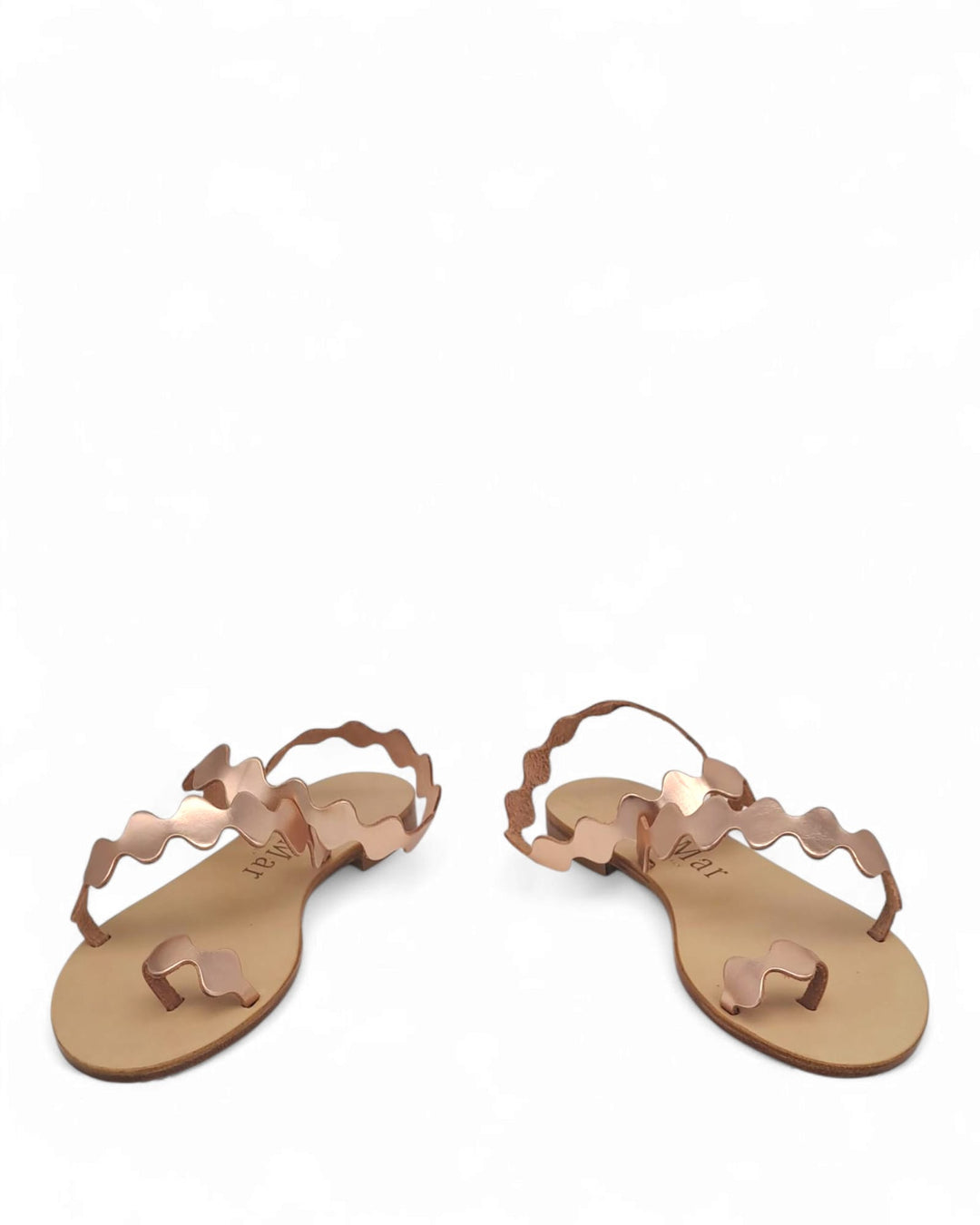 Sandalo Onda Laminato Rame