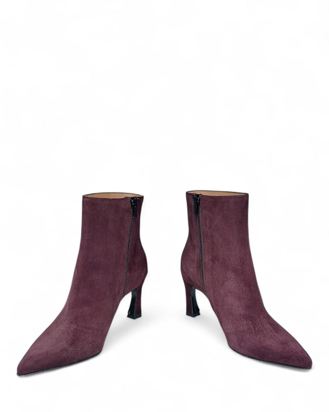 Tronchetto Carol Camoscio Vino