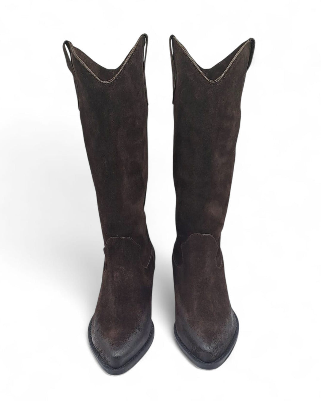 Texano Dallas  Camoscio Spazzolato  Testa di Moro