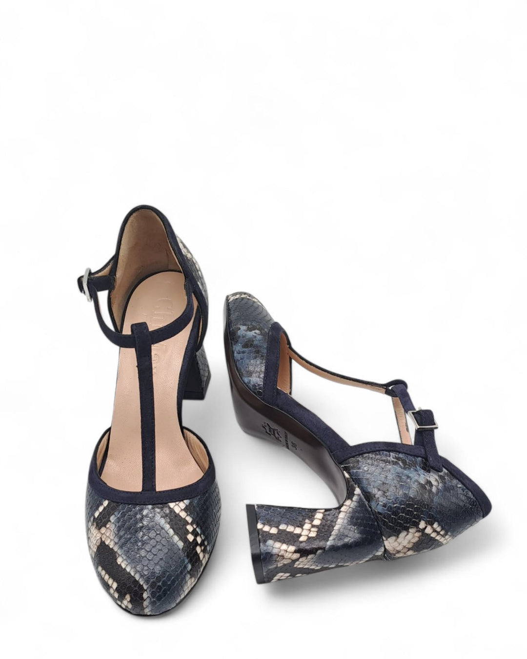 Décolleté Sofia Pitone Blu
