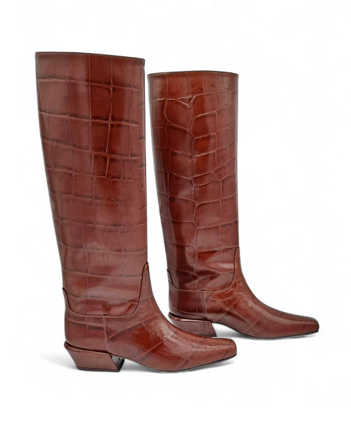 Stivali Perla  Cocco Sigaro