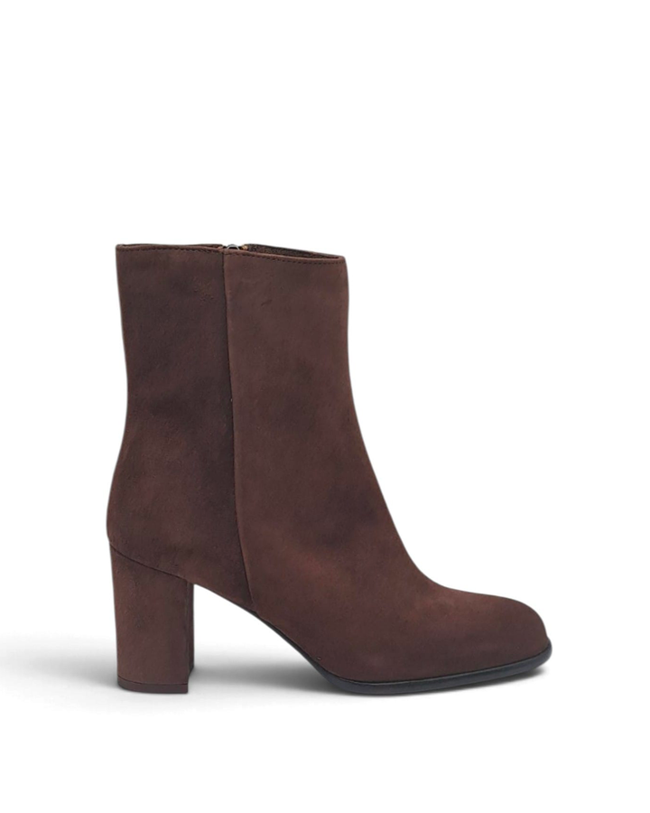 Chiara Nappa Black Ankle Boot