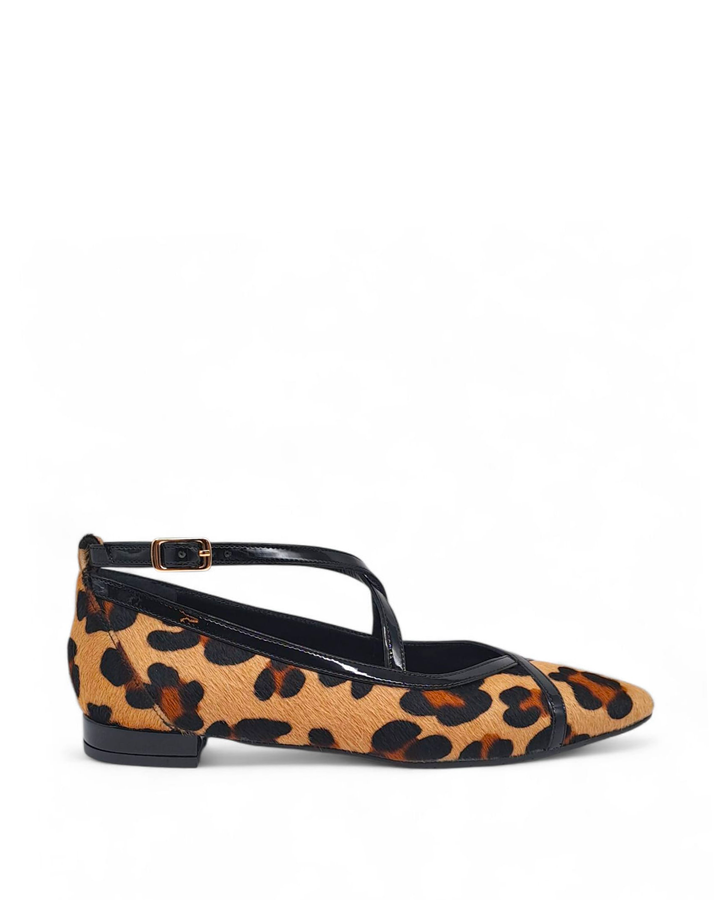 Ballerina Cortina  Cavallino Leopard / Nero